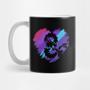 Cyberpunk Dragon Heart Mug